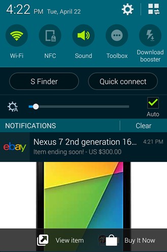Программы для Android. eBay для Android обновилась до версии v2.6. Срочные уведомления, до 5 изображений в сообщении и пр.