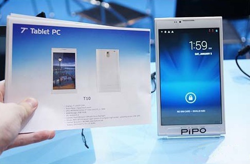Pipo T8, T9 и T10 Новый фаблет и два Android планшета китайского производства на выставке Electronics Show