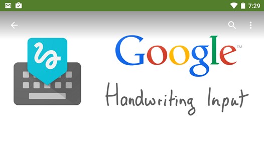 Программы для Android. «Google Рукописный ввод» поймет каракули написанные вами на экране смартфона или планшета на 82 языках 