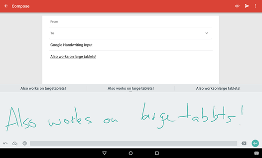 Программы для Android. «Google Рукописный ввод» поймет каракули написанные вами на экране смартфона или планшета на 82 языках 