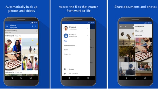 Программы для Android. Клиент OneDrive обновился до версии v3.0