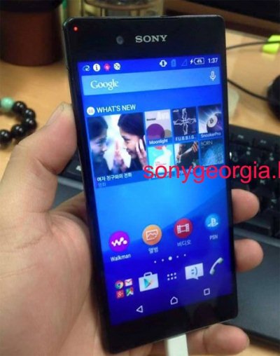 Xperia Z4. Новый фаблет Sony на живых фото