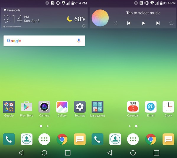 LG Home 4.0. Новая фирменная оболочка Android для смартфонов LG G5, Stylus 2 и K8