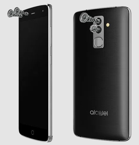 Alcatel Flash - смартфон с двойными фронтальной и основной камерами на борту