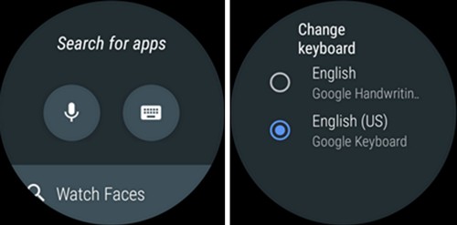 Программы для Android. Клавиатуру Google для Android Wear 2.0 часов с возможностью рукописного ввода можно скачать в Google Play Маркет