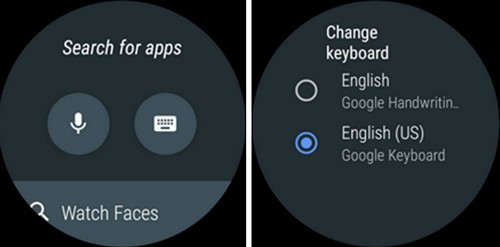 Программы для Android. Клавиатуру Google для Android Wear 2.0 часов с возможностью рукописного ввода можно скачать в Google Play Маркет