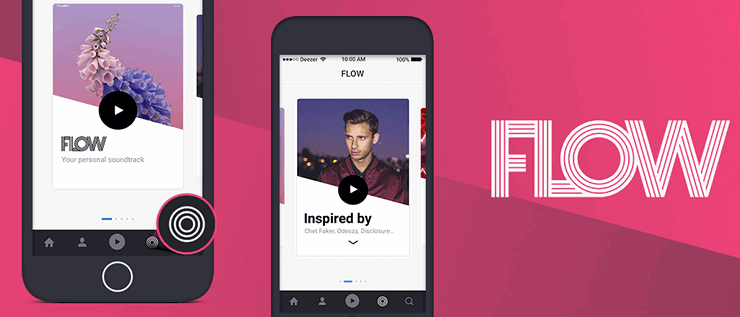 Deezer Music получил новую вкладку FLOW на которой вы найдете музыку подобранную специально для вас Deezer Music получил новую вкладку FLOW на которой вы найдете музыку подобранную специально для вас