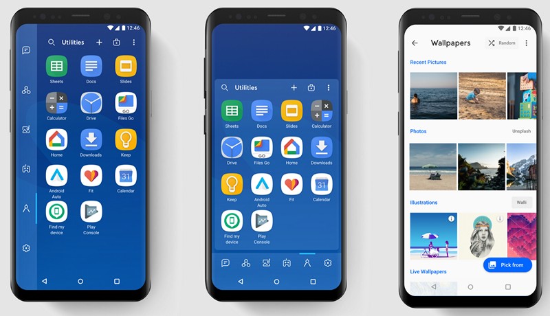 Приложения для Android. Smart Launcher 5 обновился получив современный внешний вид и новые опции