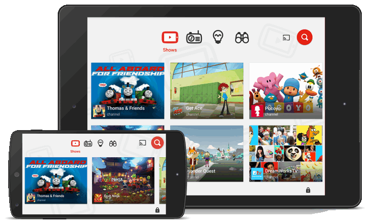 YouTube Kids. Версия приложения с контентом, одобренным Google может появиться в ближайшее время