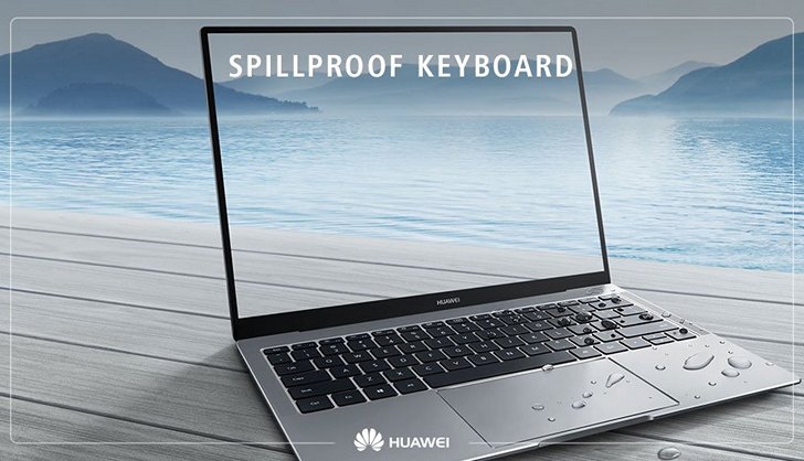 Huawei MateBook X Pro. Компактный и мощный ноутбук с сенсорным дисплеем FullView и веб-камерой прячущейся в кнопке на клавиатуре