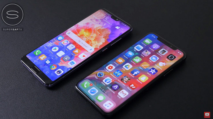 Huawei P20 Pro против Apple iPhone X в тестах на запуск реальных игр и приложений