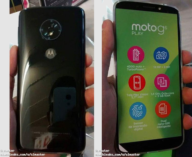 Moto G6 Play – живые фото смартфона просочились в Сеть