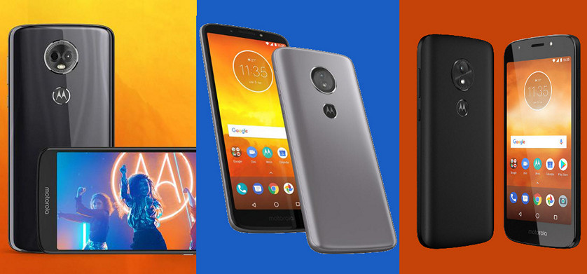 Moto E5 Plus, Moto E5 и Moto E5 Play три недорогих смартфона Motorola на разный объем кошелька
