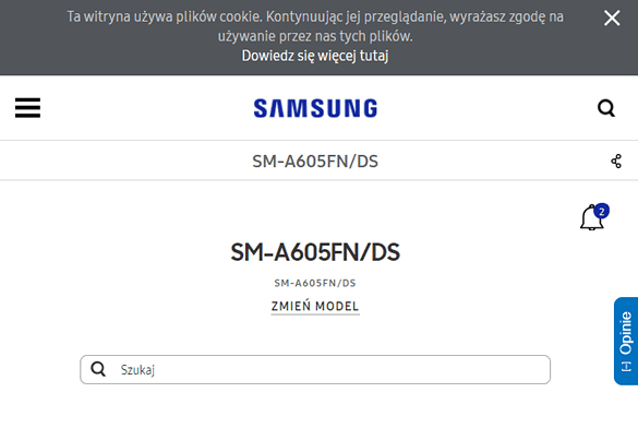 Samsung Galaxy A6+ засветился на официальном сайте компании