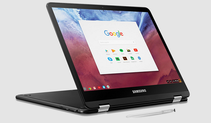 Samsung Chromebook Pro. Обновленная модель конвертируемого в планшет хромбука получила клавиатуру с подсветкой