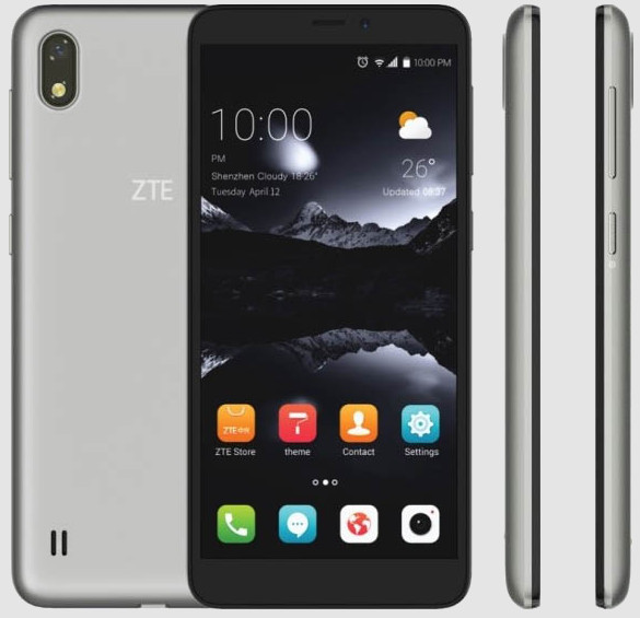 ZTE A530. Недорогой смартфон с 5.45-дюймовым HD+ экраном появился на рынке. Цена: около $127