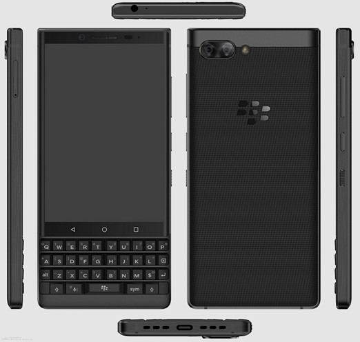 BlackBerry Athena. Так будет выглядеть очередной смартфон с кнопочной клавиатурой