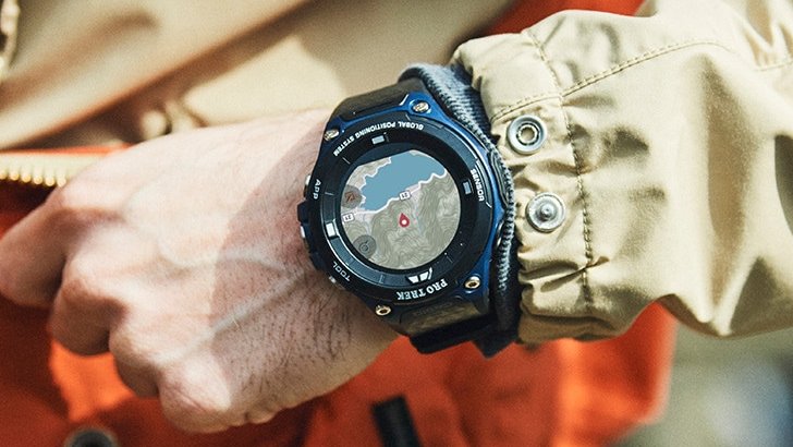 Casio PRO TREK WSD-F20A — умные часы с операционной системой Wear OS на борту и ценой $399