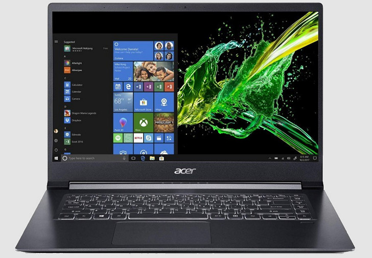 Acer Aspire 7 (A715-73G). Ноутбук с процессором Intel Kaby Lake G (графика AMD) на подходе