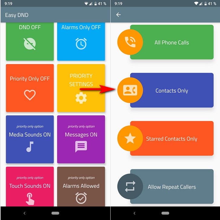 Новые приложения для Android. Easy DND расширит возможности управления режимом «Не беспокоить» вашего смартфона
