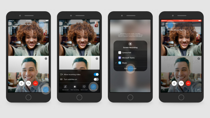 Skype для iOS и Android получил возможность делиться содержимым экрана мобильных устройств [Скачать APK]