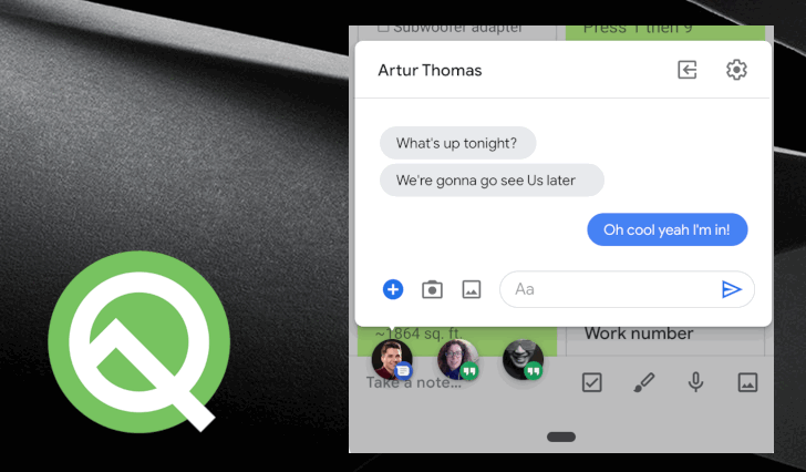 Android Q Beta 2. Новая сборка системы выпущена. Пузырьки уведомлений, улучшенная поддержка гибких устройств и прочее