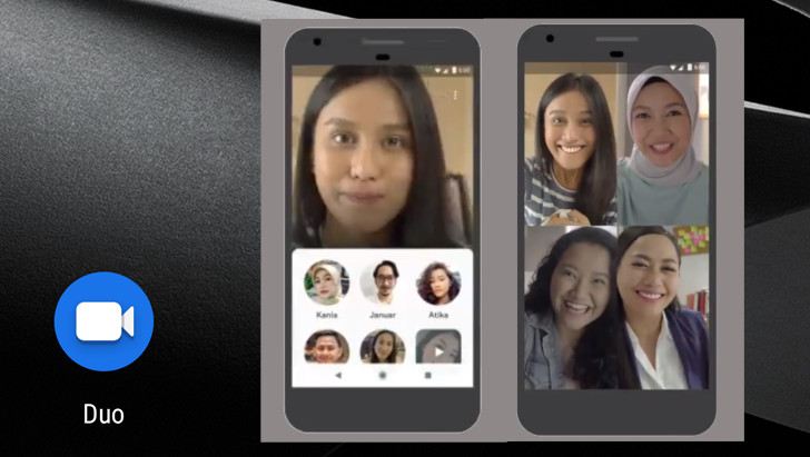 Google Duo получило возможность общения с помощью групповых видео вызовов