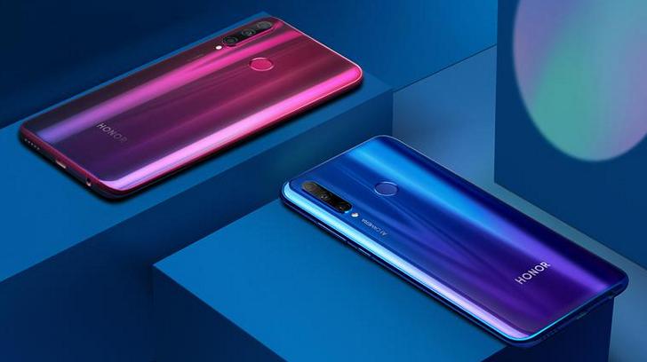 Honor 20i. Смартфон с тройной камерой и процессором Kirin 710 на борту за $240