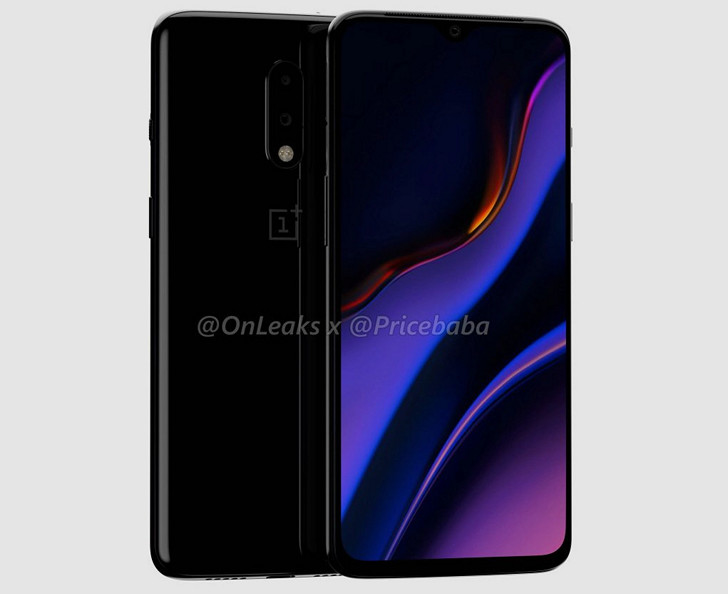 OnePlus 7. Базовая модель смартфона получит экран с вырезом, а выдвижная селфи-камера будет у OnePlus 7 Pro (Видео)