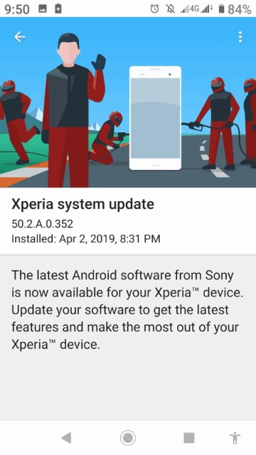 Обновление Android 9.0 Pie для Sony Xperia XA2 уже на подходе