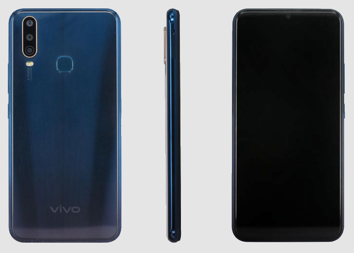Vivo V1901A/T. Еще один недорогой смартфон с тройной камерой и неплохой батареей готовится к выпуску