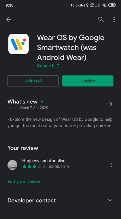 Приложение Wear OS by Google получило новое наименование