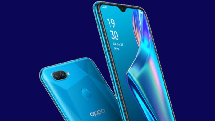 OPPO A12. Недорогой смартфон с  HD+ дисплеем, сдвоенной камерой и процессором Helio P35 