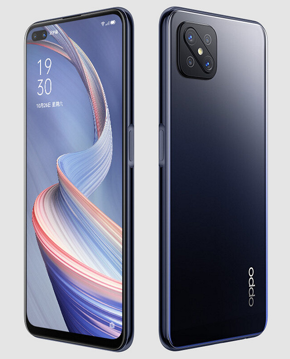 Oppo A92S официально. Смартфон средней ценовой категории с экраном 120 Гц и модемом 5G