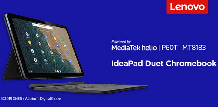 Lenovo IdeaPad Duet. Цена конвертируемого в ноутбук планшета с операционной системой Chrome OS на борту стартует от 299 долларов