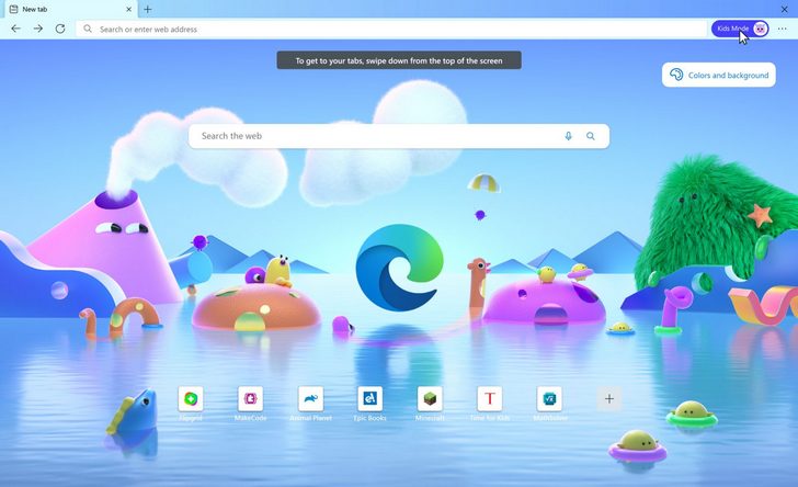 Microsoft Edge. Браузер получил детский режим, чтобы ваши дети могли безопасно путешествовать в Интернете
