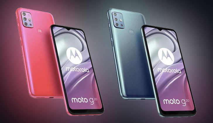 Moto G20. Очередной смартфон бюджетного класса Motorola на базе чипа Unisoc T700 с мощным аккумулятором на борту вскоре появится на рынке