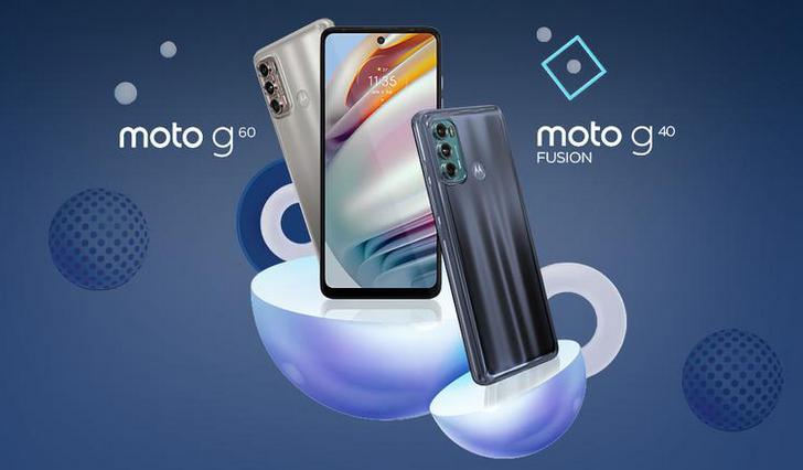 Motorola Moto G60 и Moto G40 Fusion: Дисплеи с частотой обновления 120 Гц, мощные батареи и процессор Snapdragon 732G от $186 и выше