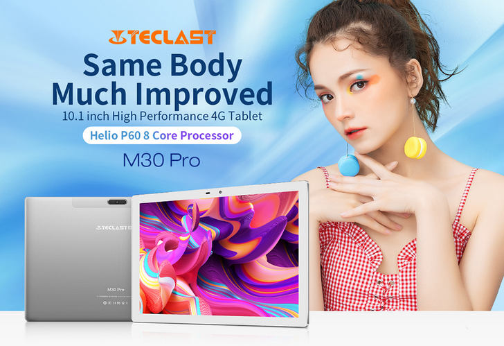 Купить планшет Teclast M30 Pro с десятидюймовым IPS экраном Full HD разрешения на Aliexpress со скидкой в $25 (Купон)