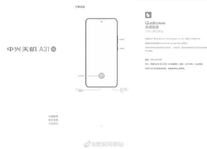 ZTE Blade A31 5G 