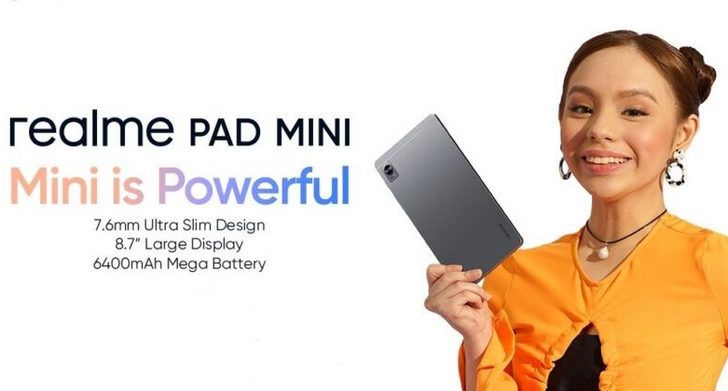 Realme Pad Mini официально представлен. 8.7-дюймовый Android планшет за 195 долларов