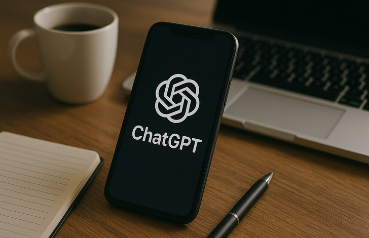изображение смартфона сгенерированное ChatGPT