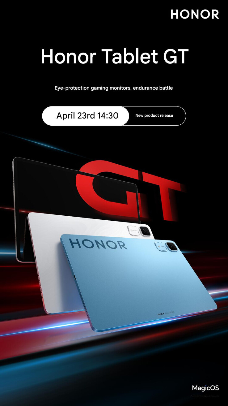 Honor Pad GT: геймерский планшет с экраном 144 Гц готовится к выходу
