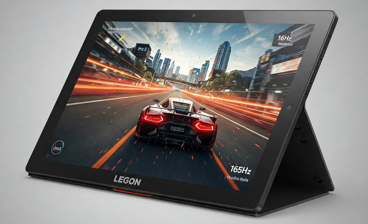 Новый компактный игровой планшет Lenovo Legion с топовым железом и экраном 165 Гц на подходе