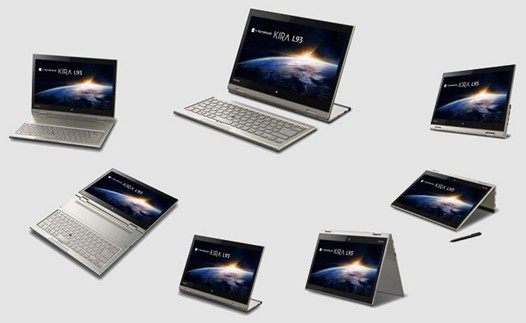 Toshiba Dynabook KIRA L93. Конвертируемое Семь-в-Одном Windows устройство