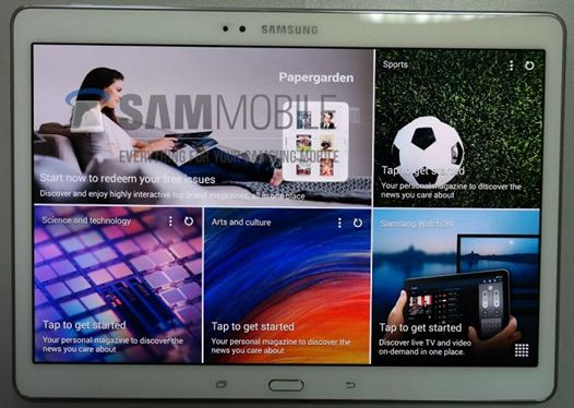 Планшет Samsung Galaxy Tab S с AMOLED экраном WQHD разрешения