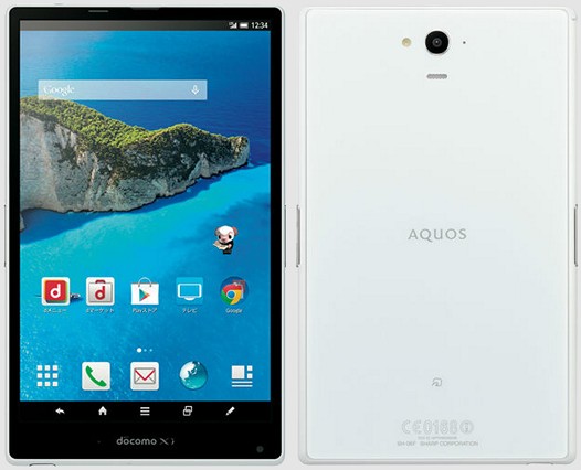 AQUOS PAD. Семидюймовый планшет с Full HD экраном и водонепроницаемым корпусом от Sharp официально представлен
