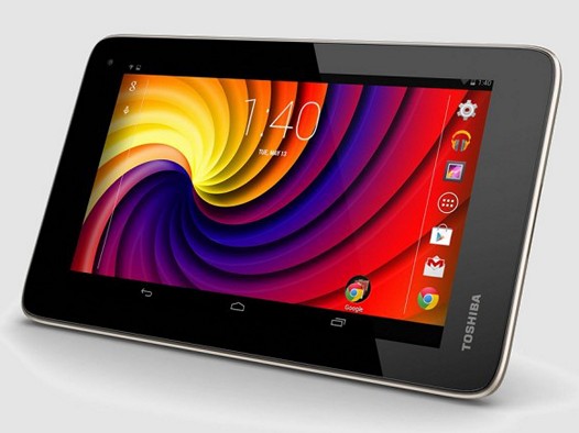 Toshiba Excite Go – семидюймовый Android планшет с четырехъядерным процессором Intel Bay Trail за $110