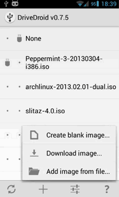 Программы для Android. Превратить смартфон или планшет в загрузочную Windows или Linux флешку можно с помощью DriveDroid