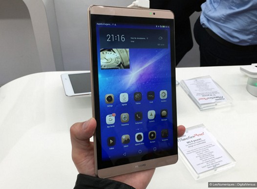 MediaPad M2. Новый восьмидюймовй флагманский планшет Huawei по цене от $389 вскоре поступит на рынок 